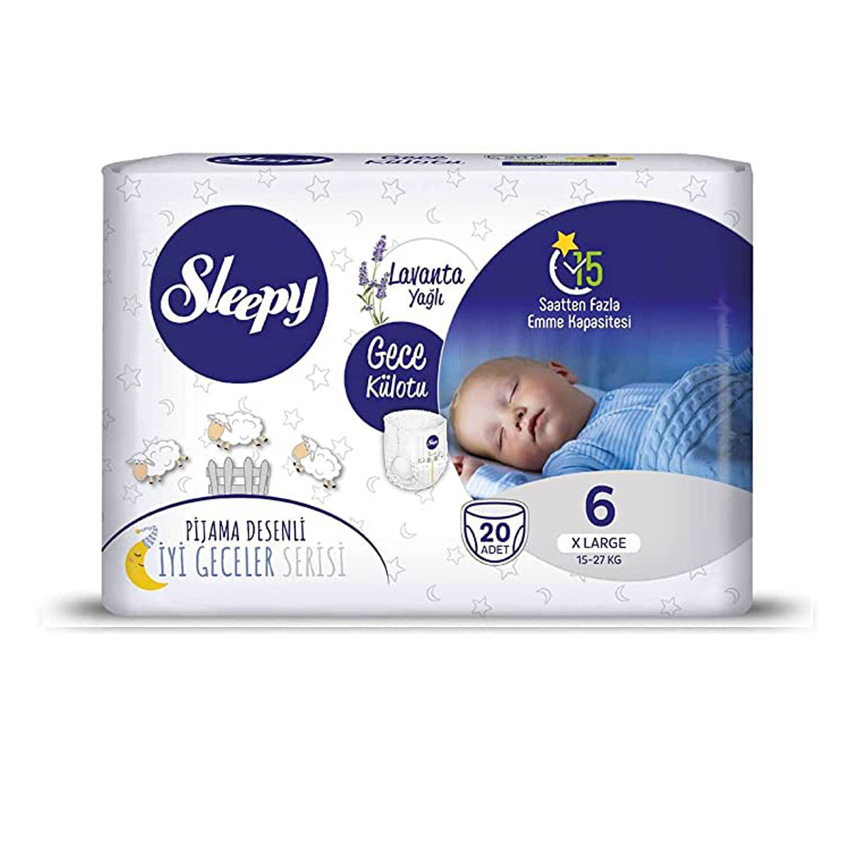 Resim Sleepy Leylak Sivi Sabun 1500 ml
